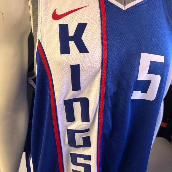 New mens XL authentic Nike Sacramento Kings De'Aaron Fox basketball jersey - Picture 2 of 9